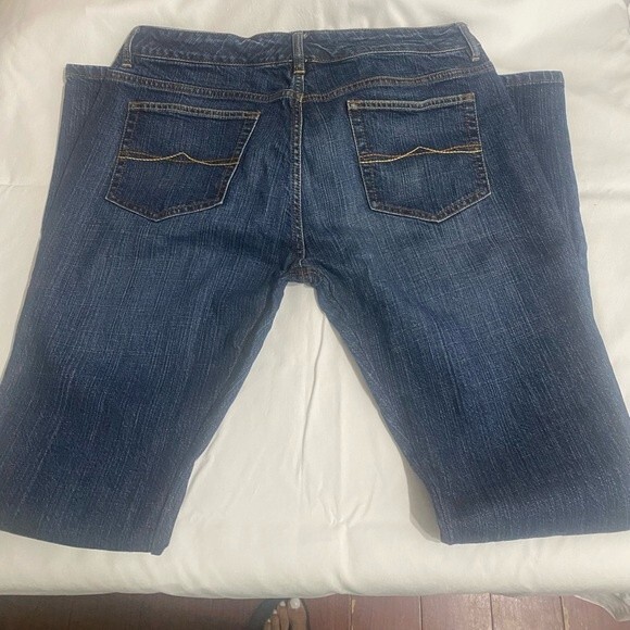 a.n.a Blue Straight Leg Jeans-SIZE 16 - Picture 3 of 5